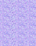 Pale Lavender Abstract Geometric Shapes Rug