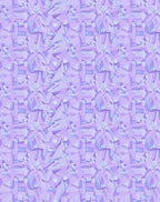 Pale Lavender Abstract Geometric Shapes Rug