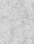 Abstract Swirl Line Art Design Rug