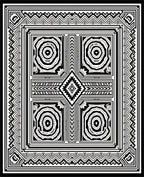 Bold Geometric Abstract Pattern Design Rug