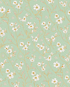 Delicate Floral Vines Pattern Rug