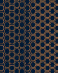 Hexagonal Pattern Geometric Design Rug