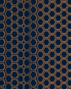 Hexagonal Pattern Geometric Design Rug