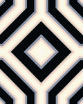 Sharp Geometric Diamond Pattern Rug