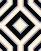 Sharp Geometric Diamond Pattern Rug