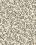 Botanical Outline Foliage Pattern Rug
