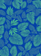 Lush Emerald Leafy Canopy Rug