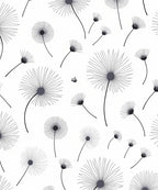 Chic Dandelion Seed Head Pattern Rug