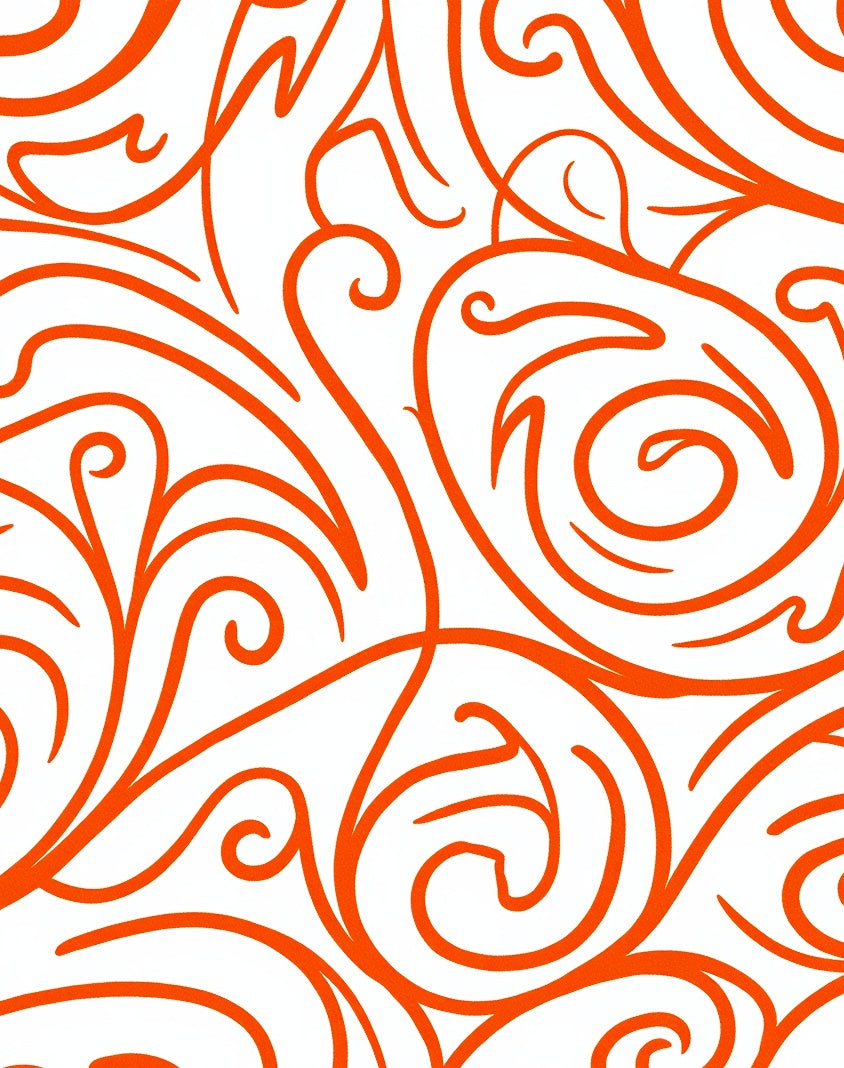 Dynamic Swirl Pattern Textile Rug