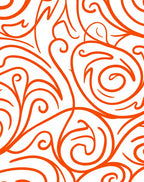Dynamic Swirl Pattern Textile Rug