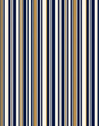 Striped Pattern In Navy Cream Gold Rug