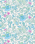 Art Nouveau Floral Swirls Rug