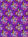 Abstract Swirl Floral Pattern Rug