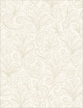 Classic Floral Scroll Pattern Rug