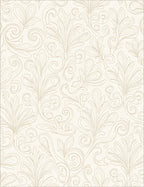 Classic Floral Scroll Pattern Rug