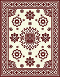 Ornate Mandala Paisley Accent Rug
