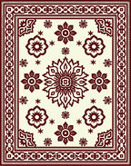 Ornate Mandala Paisley Accent Rug