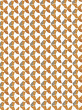 Modern Geometric Autumn Tones Pattern Rug