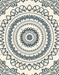 Intricate Mandala Pattern Rug
