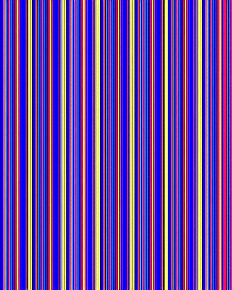 Vibrant Multi Color Striped Pattern Rug