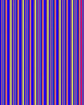 Vibrant Multi Color Striped Pattern Rug