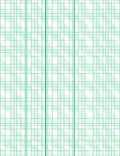 Green Grid Pattern Textile Design Rug