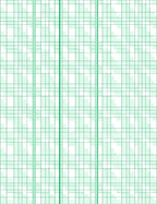 Green Grid Pattern Textile Design Rug