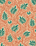 Intricate Floral Vine Pattern Design Rug