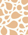 Organic Leaf Shape Pattern Rug