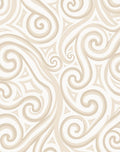 Neutral Swirl Triangle Pattern Rug