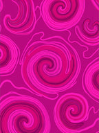 Pink Swirl Abstract Pattern Rug