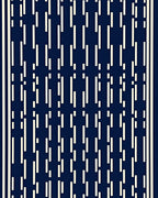 Minimalist Vertical Line Striped Rug
