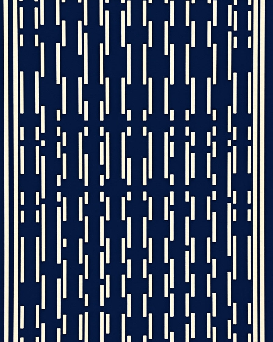 Minimalist Vertical Line Striped Rug
