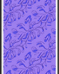 Abstract Swirling Floral Pattern Rug