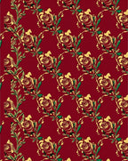 Classic Floral Vines Pattern Rug