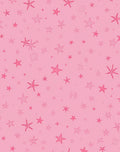 Pink Starburst Collage Rug