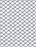 Interlocking Net Pattern Design Rug