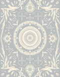 Mandala Inspired Floral Pattern Rug