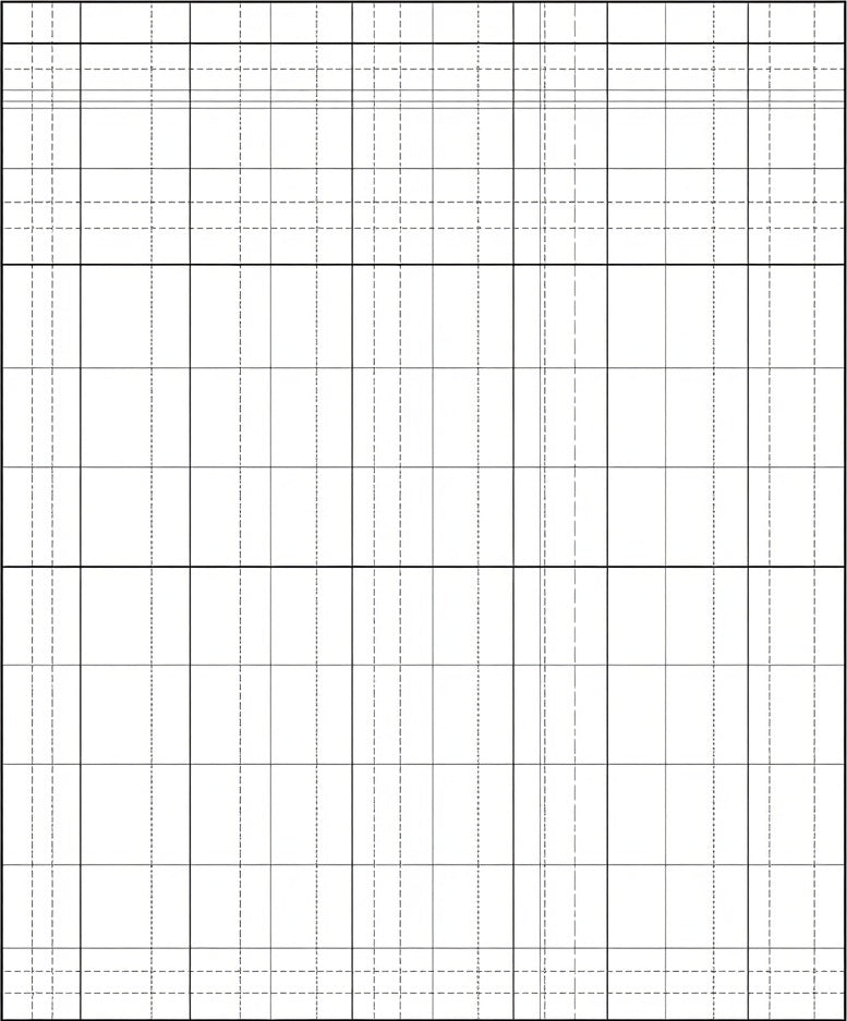 Classic Grid Structured Design Rug
