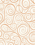 Swirling Abstract Pattern With Triangles Rug
