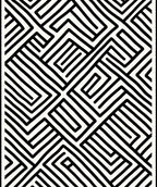 Bold Abstract Geometric Line Art Rug