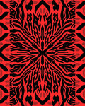 Bold Tribal Abstract Pattern Rug
