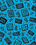 Text Blocks Pattern Rug