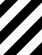 Bold Black White Diagonal Stripes Rug