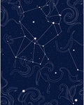 Celestial Constellation Swirl Pattern Rug