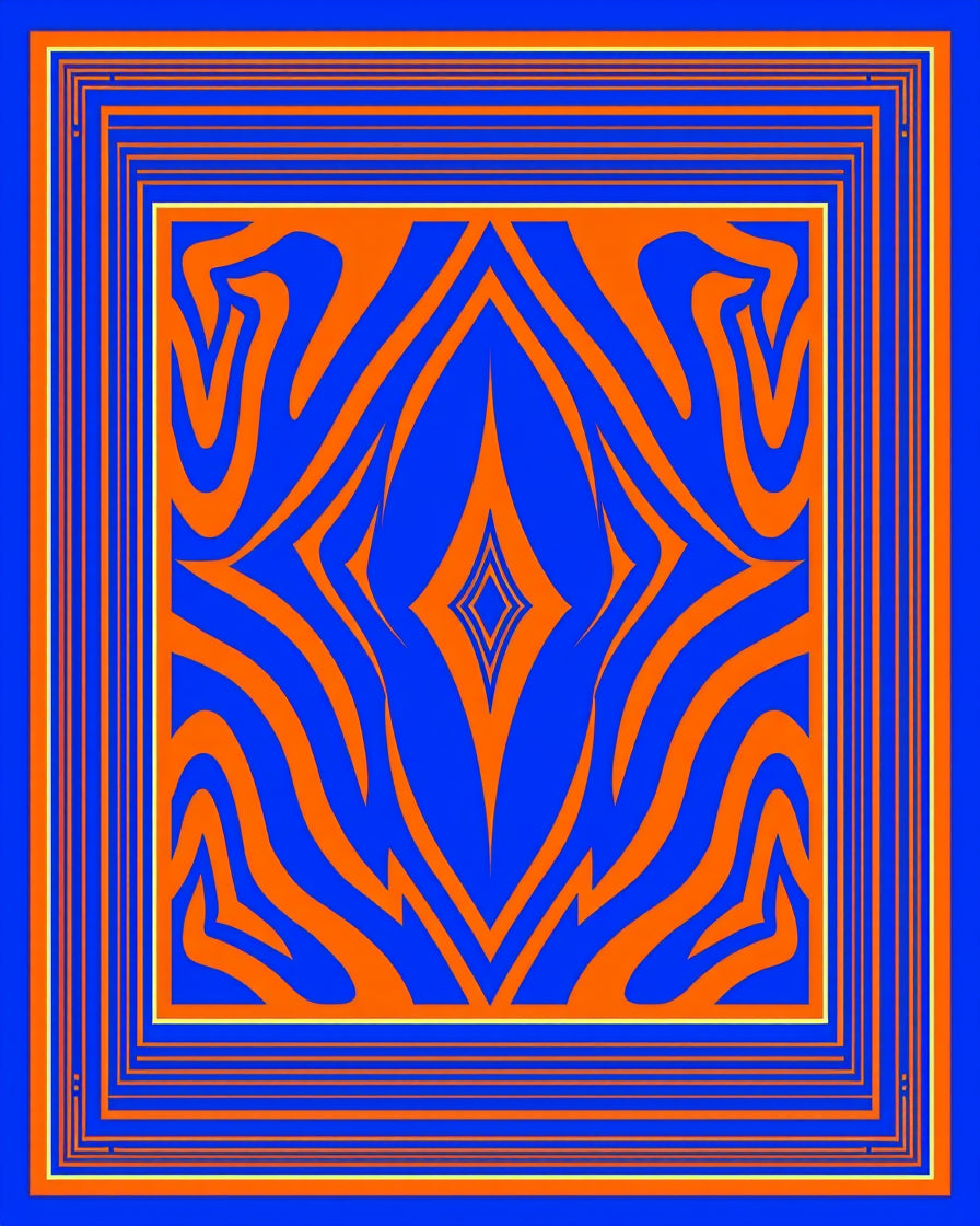 Bold Abstract Patterned Rug