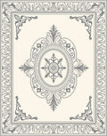 Elegant Floral Symmetry Design Rug
