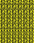 Bold Yellow Abstract Vertical Stripes Rug