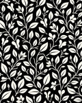 Bold Leafy Vine Pattern Design Rug