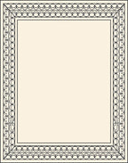 Elegant Black Cream Geometric Design Rug